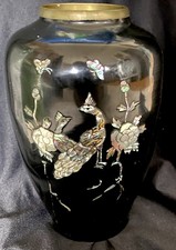 Vintage Large Asian Black