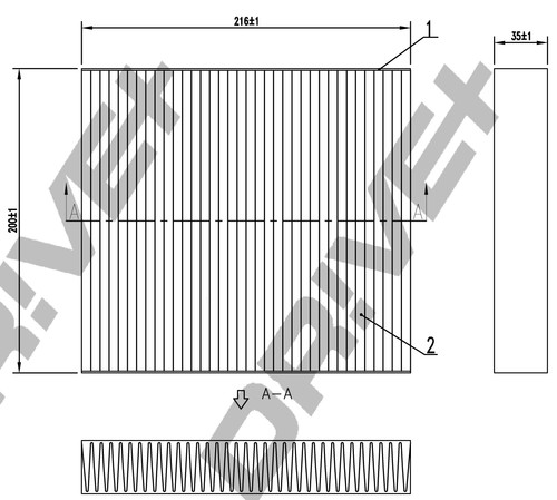 C12 0084 cabin filter - dr!ve+, c12.0084