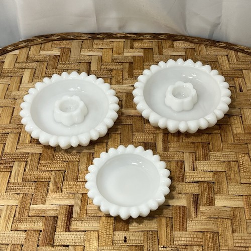 Vtg hazel atlas milk glass - 2,