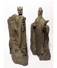 Lord of the Rings: The Argonath Bookends – 6” Weta Statues 2002 – New