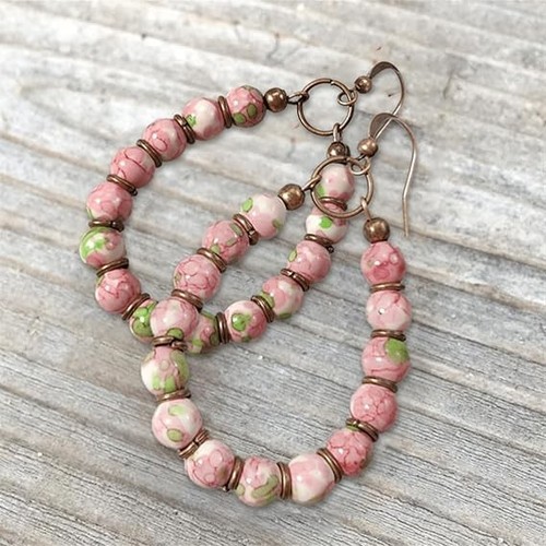 Vintage teardrop beaded - vintage,