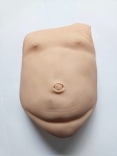Reborn Doll Vinyl Belly Plate