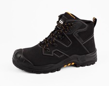 Jcb Backhoe Safety Boot Black