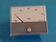 200mA DC FSD Moving coil Meter