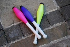 Set Of 3  Juggling Clubs