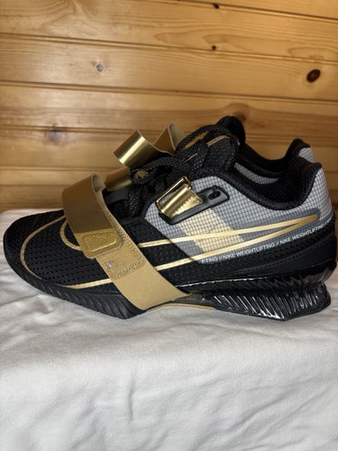 Nike romaleos black gold - romaleos, 4
