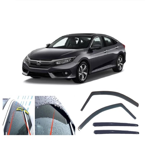 Wind deflectors for honda - wind,