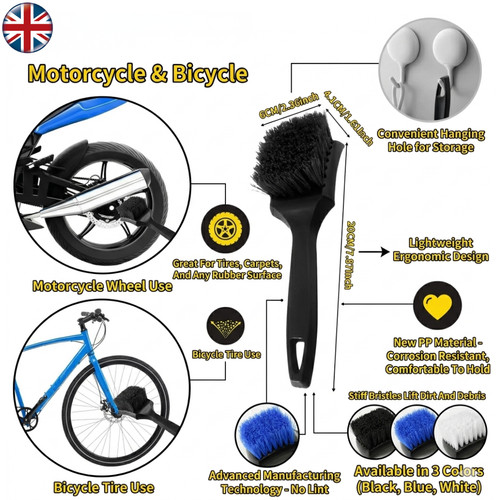 Car wheel tire rim - car, brush