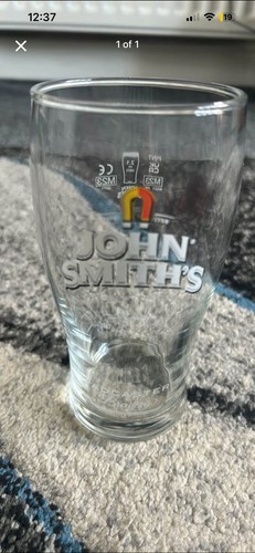 Brewery john smith pint glass - smith,
