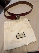 Men’s Red Gucci Belt