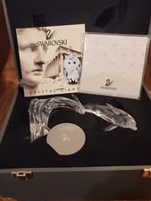 RARE Swarovski Maxi-Dolphin Crystal Figurine w/COA – Item #7644NR000004