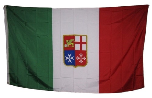 3x5 italy navy ensign crest - italy,
