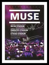 MUSE ENTIRE BAND AUTOGRAPHED