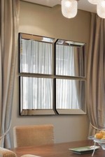 All glass mirror modern - glass, 4