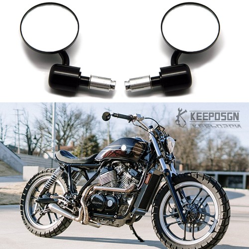 Retro round bar end - 7/8",