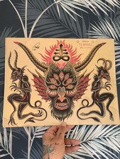 Spider Murphy’s Tattoo Flash Sheets