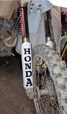 TWO HONDA FORKS STICKERS