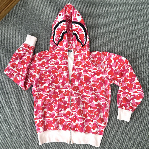 Bathing ape shark red pink - ape, &