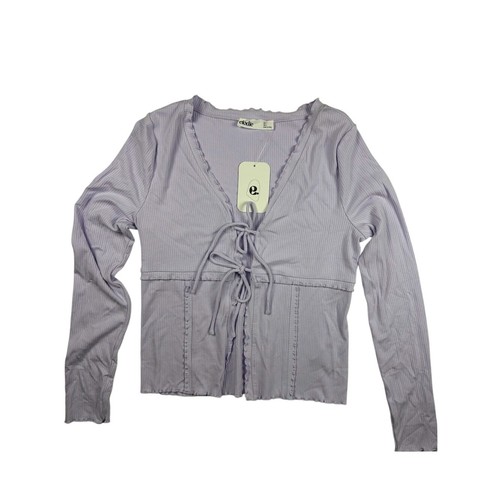 Elodie light lavender ribbed - light,