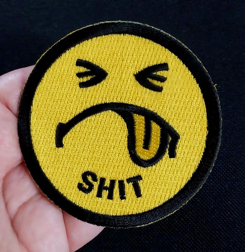 Frowning smiley face - face, sh!t