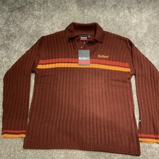 KICKERS Mens Wool Blend Jumper