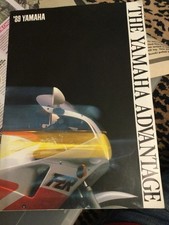 Yamaha 1989 Brochure OW01 FZR1000 Rare