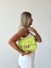Vintage Fendi Neon Green Mamma