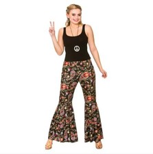 Flower Power Hippie Pants