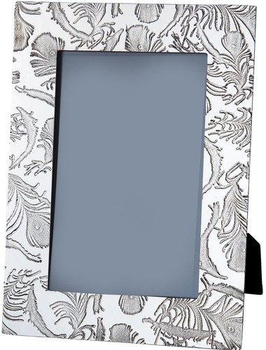 Pewter single photo - pewter, frame