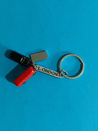 London england charm keychain - london,