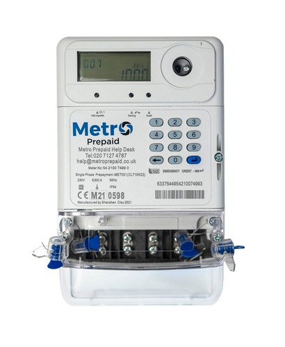 Prepaid metro electric - metro, card