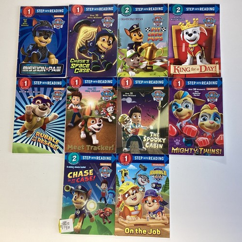 Paw patrol step into reading - paw,