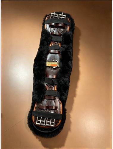 Italian leather dressage girth - italian,