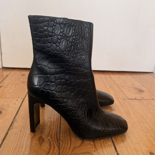 Reiss women black croc - women’s,