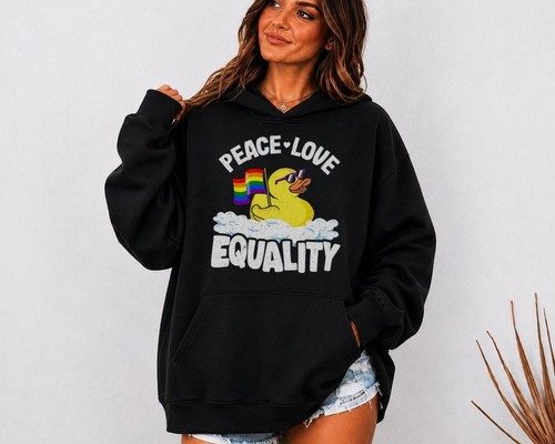 Peace love equality rubber - love, &