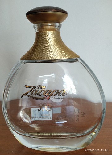 Ron zacapa rum empty bottle - zacapa,