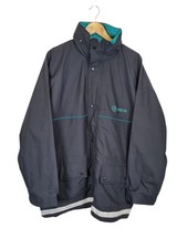 Arriva Bus Driver Jacket L Allen & Douglas Waterproof Reflective Trim Vintage