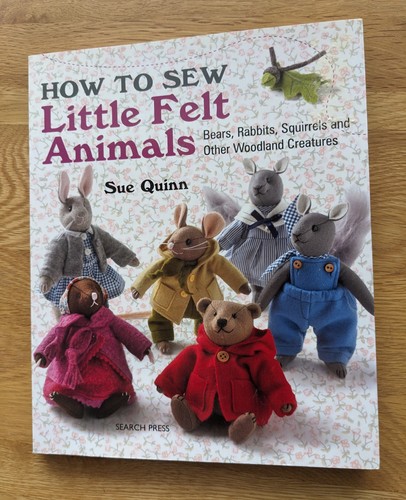 How sew little felt - to,