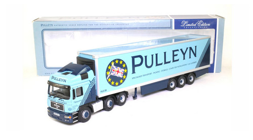 Man f90 artic fridge trailer - man,
