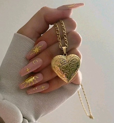9ct love heart locket - love, photo