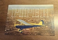1941 Piper Cub Airplane Aircraft Vintage Original Sales Brochure Catalog #312