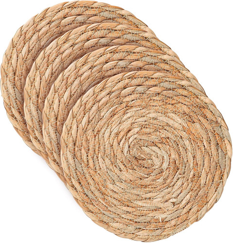 Piece round natural rattan - round,