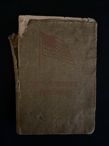 Wwi active service testament - wwi,