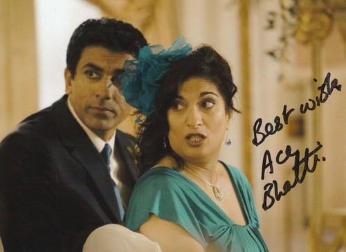 Ace bhatti hand signed 7x5 - ace,