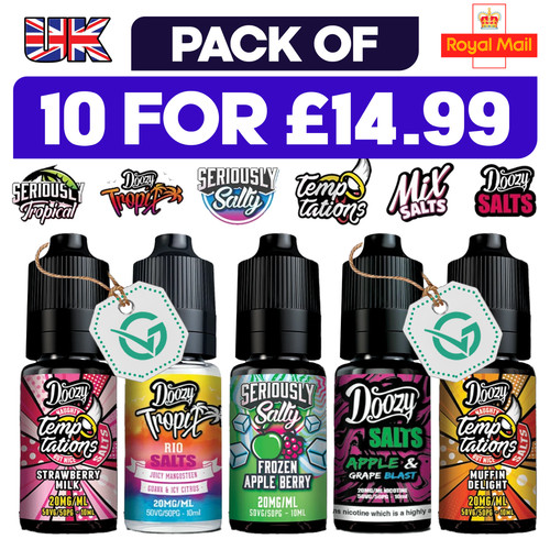 Doozy nic salts - salts, 10ml