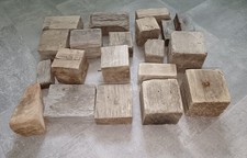 19 CHUNKY DRIFTWOOD BLOCKS