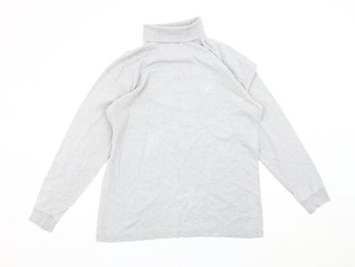 Cotton traders mens grey roll - traders,