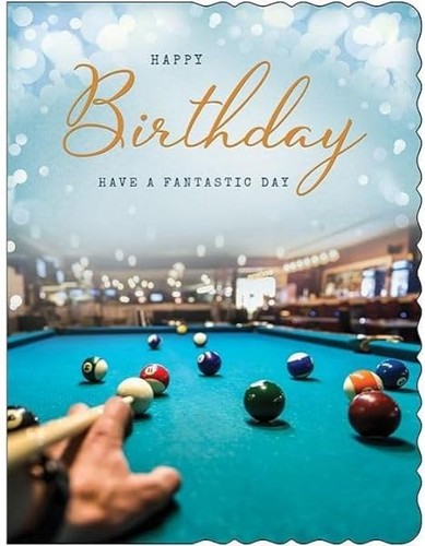 Male birthday card - male, card.