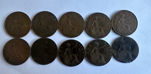 British pre decimal bronze - british,