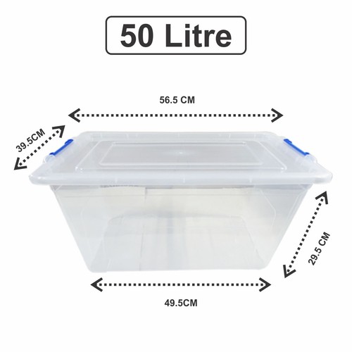 Clear plastic storage boxes - storage,